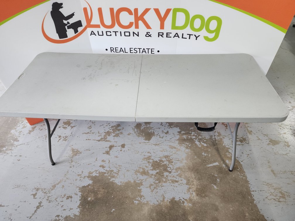Officestar Folding Table Measures 29" Tall x 71.5" Long x 29.5" Wide 
