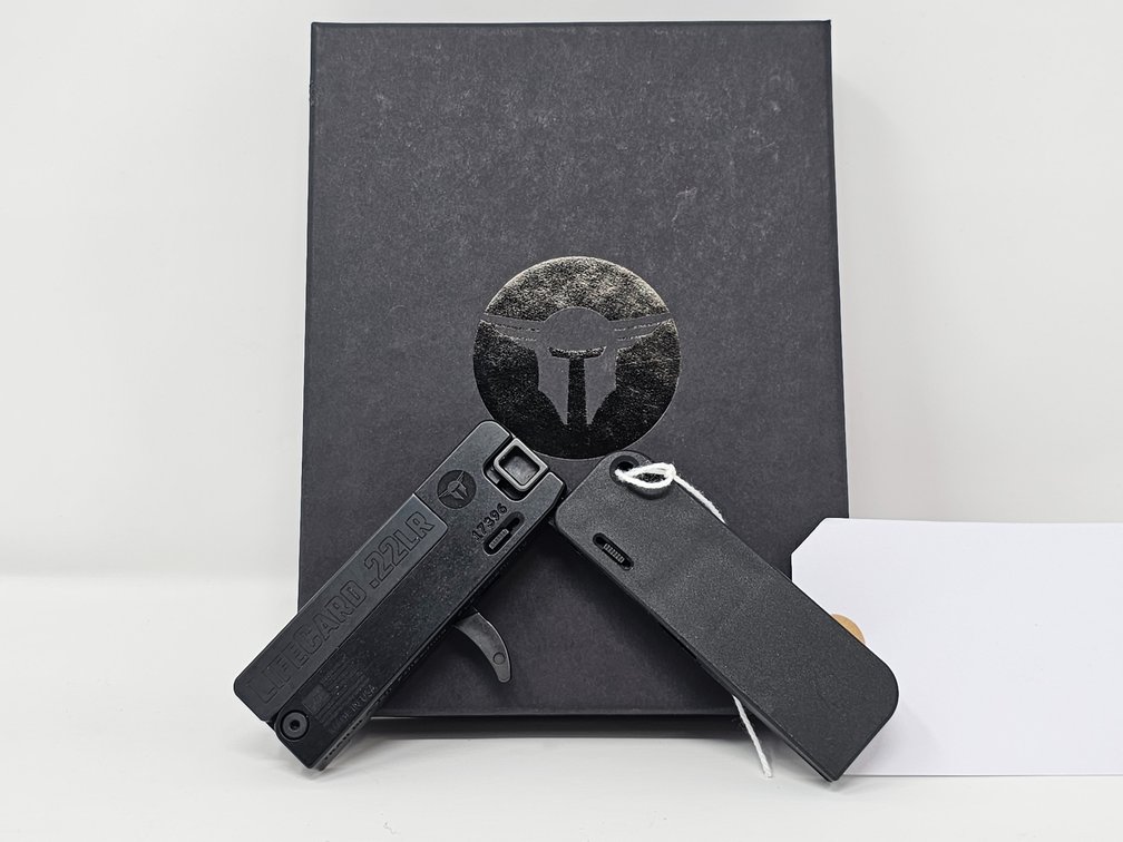 Trailblazer Firearms  - LifeCard 22 LR Single Shot Pistol - SN 17396