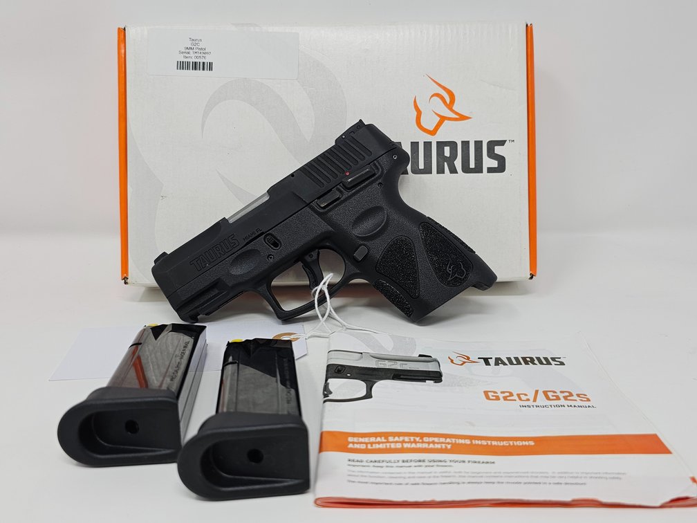 Taurus  G2C 9mm Semiautomatic Pistol SN TMT49097