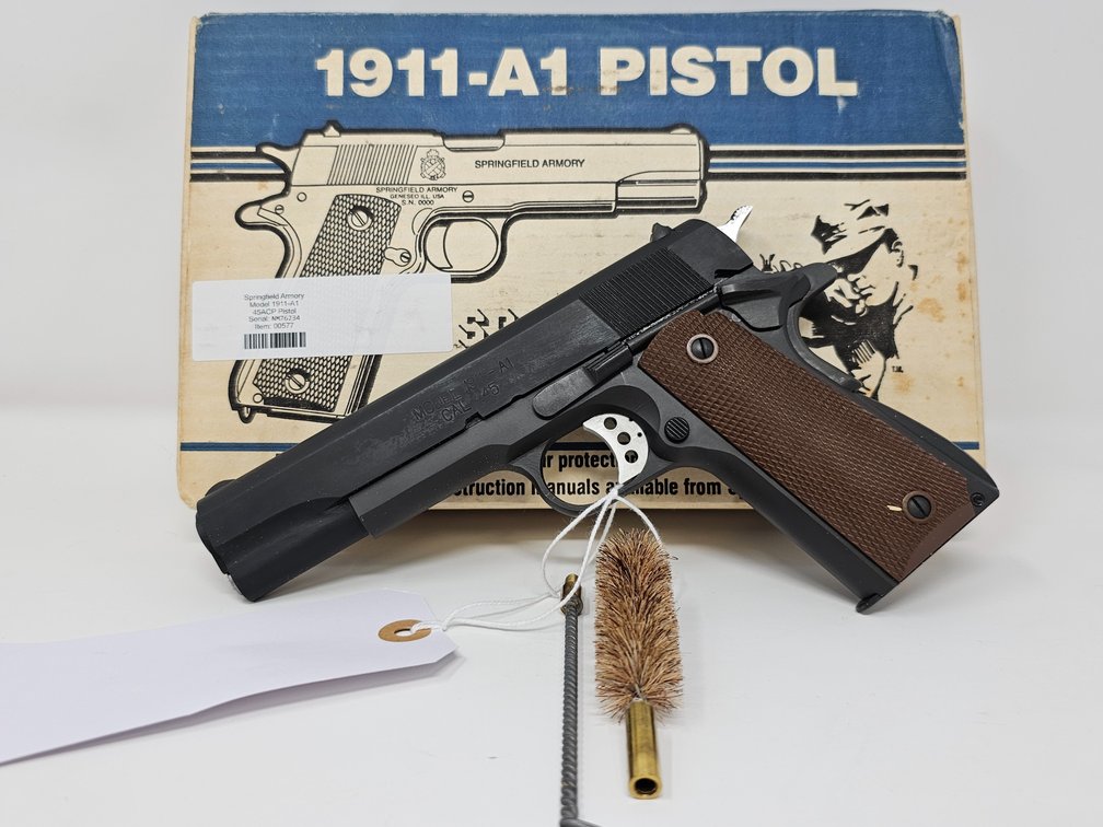 Springfield Armory Model 1911-A1 45 ACP Pistol - SN NM76234