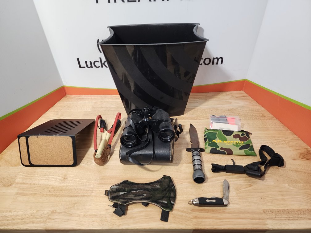Binoculars - Kamp King Pocket Knife - Archery Supplies - and More 