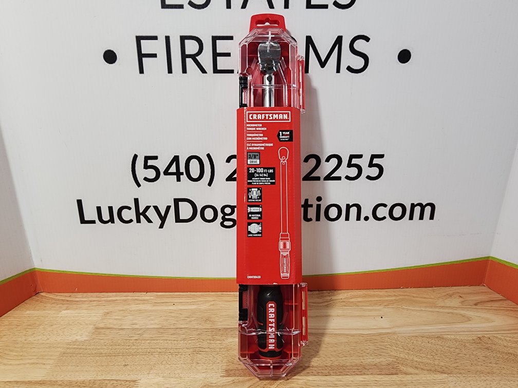 Craftsman 3/8" Drive Micrometer Torque Wrench (Unused)