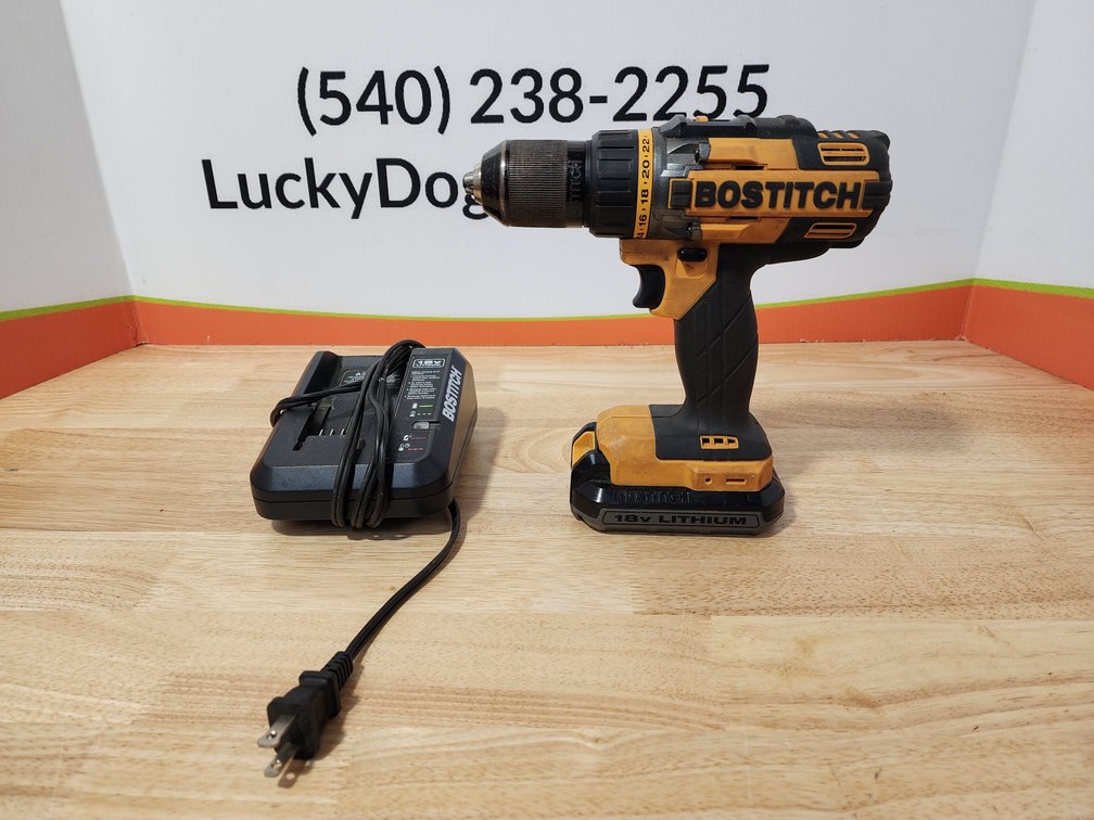Bostitch Cordless Drill W/Battery and Charger (Worked When Tetsed).