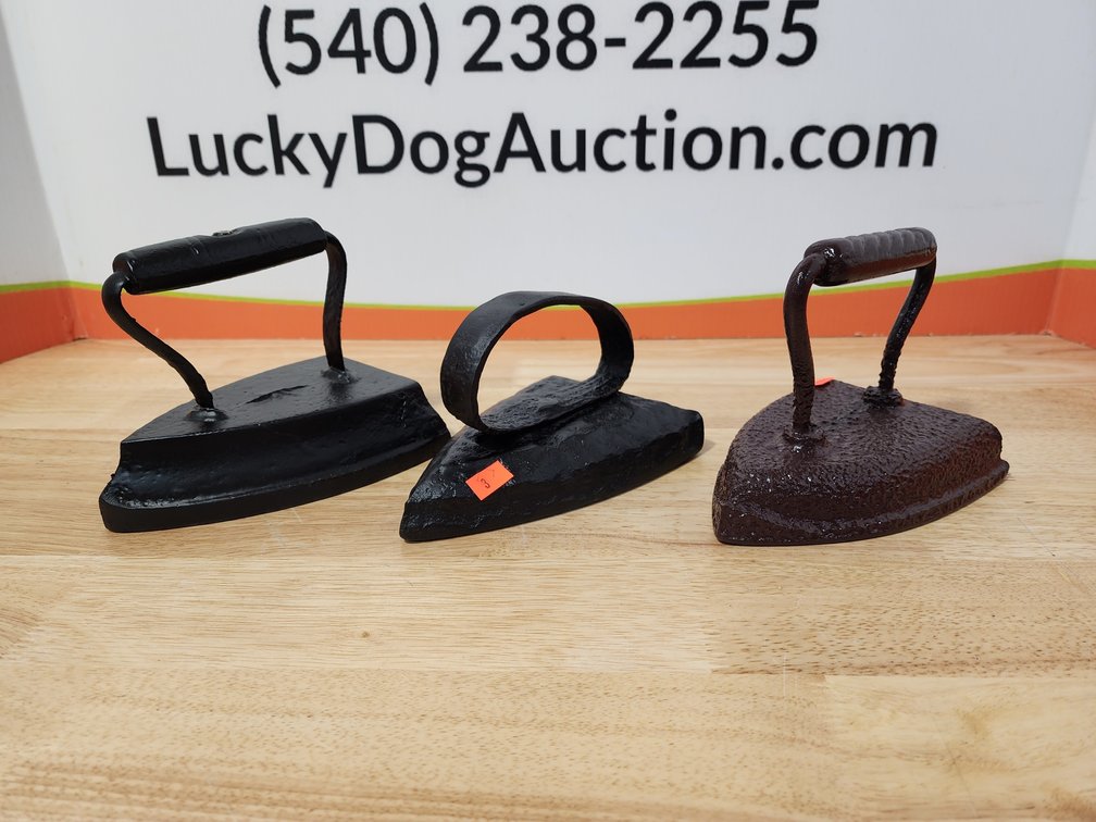 Cast Iron Sad Irons (3) Included 