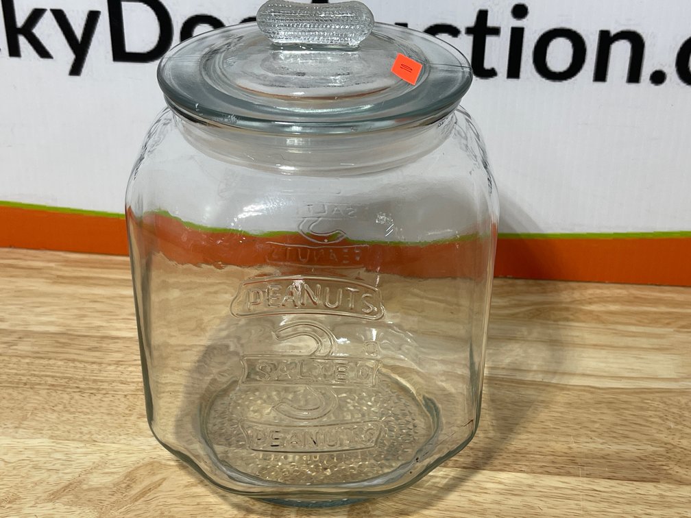 3 Cent Salted Peanuts Jar w/ Lid