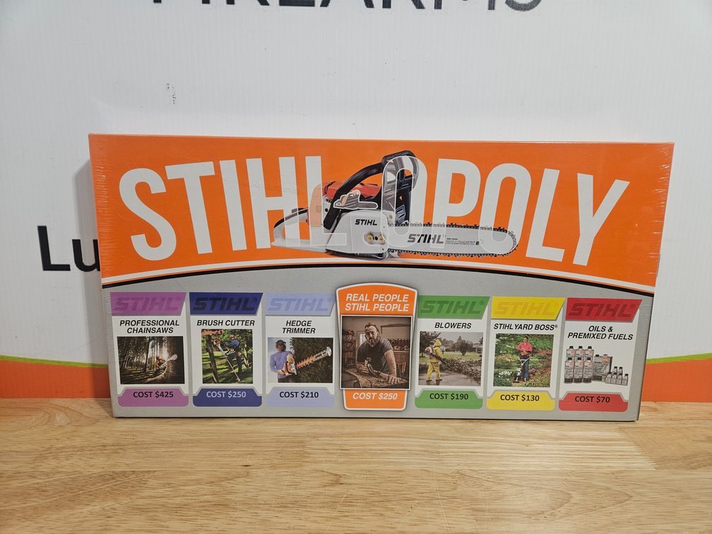 Stihl - Opoly Board Game (New Sealed)