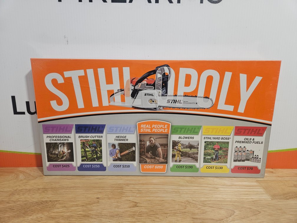 Stihl - Opoly Board Game (New Sealed)