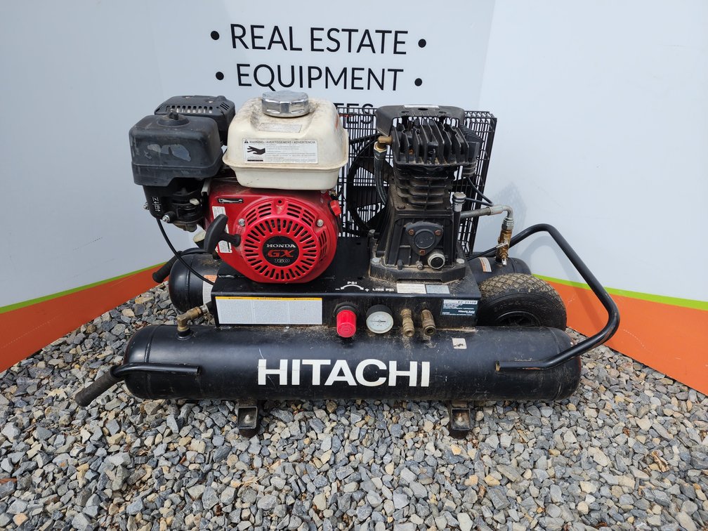 Hitachi Gas Powered Air Compressor (Ran When Tested)