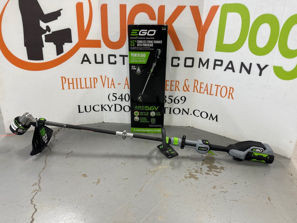 EGO 15” Cordless String Triller W/Powerload W/Battery and Charger 