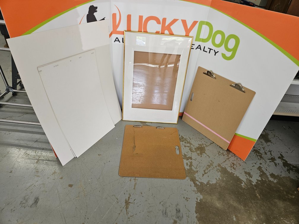Picture Frame - Clip Boards and Poster Board 