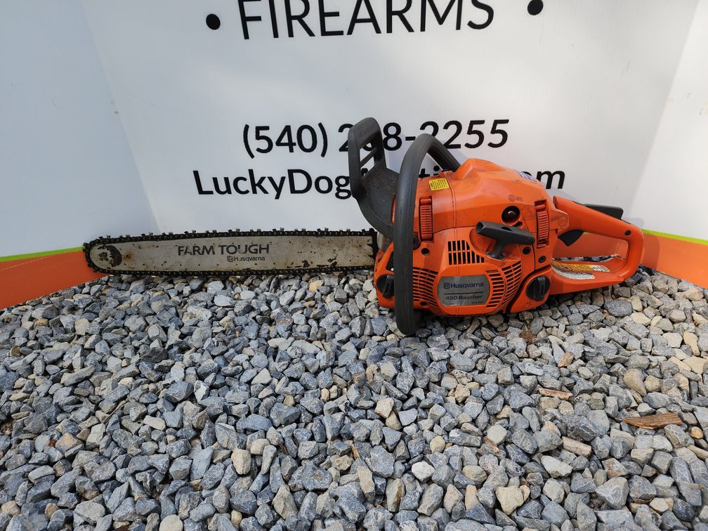 Husqvarna 450 Rancher Chainsaw (Ran When Tested)