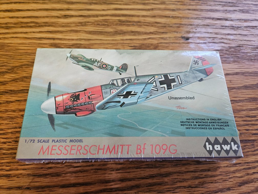 Hawk Messerschmitt BF 109G Model (Sealed)