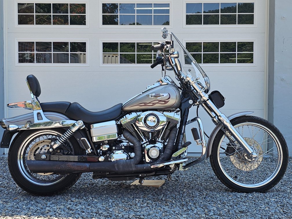 2007 Harley Davidson Dyna Wide Glide - 8273 Miles - Clear Title - Nice Bike 