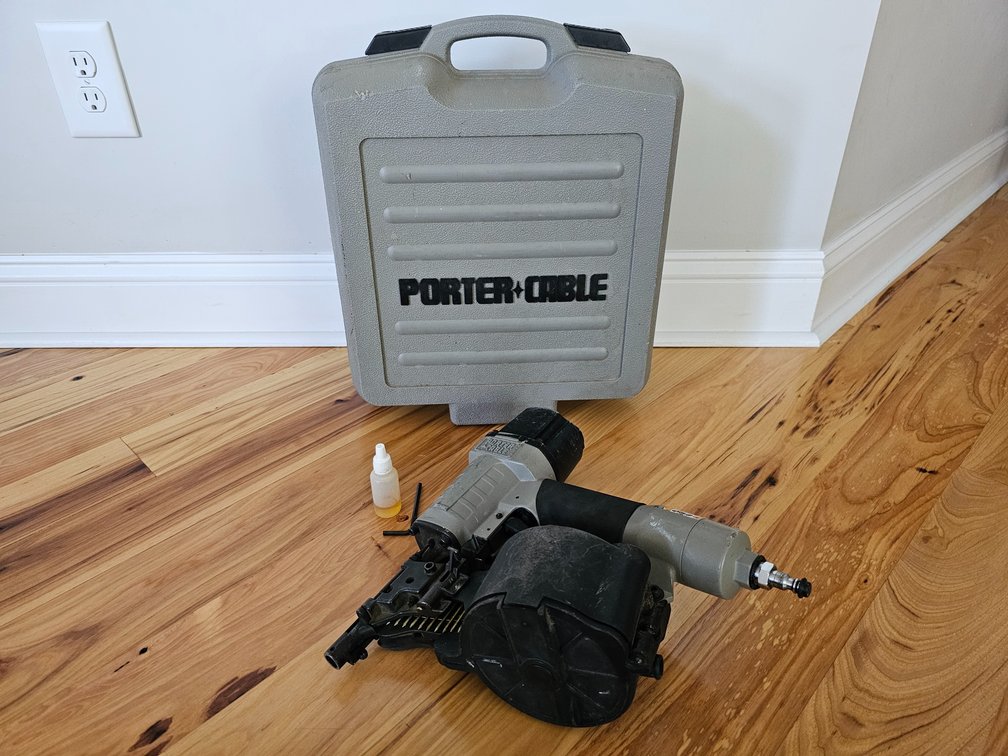 Porter Cable Coil 200 Utility Coil Nailer w/ Case - Ready To Work