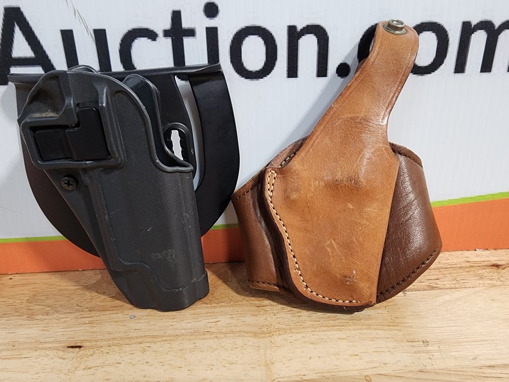 2 Pistol  Holsters  - 1 Blackhawk 1911 - 1 Bianchi Ankle 