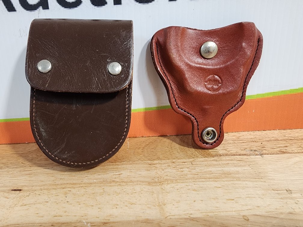 2 Handcuff Cases - Leather  