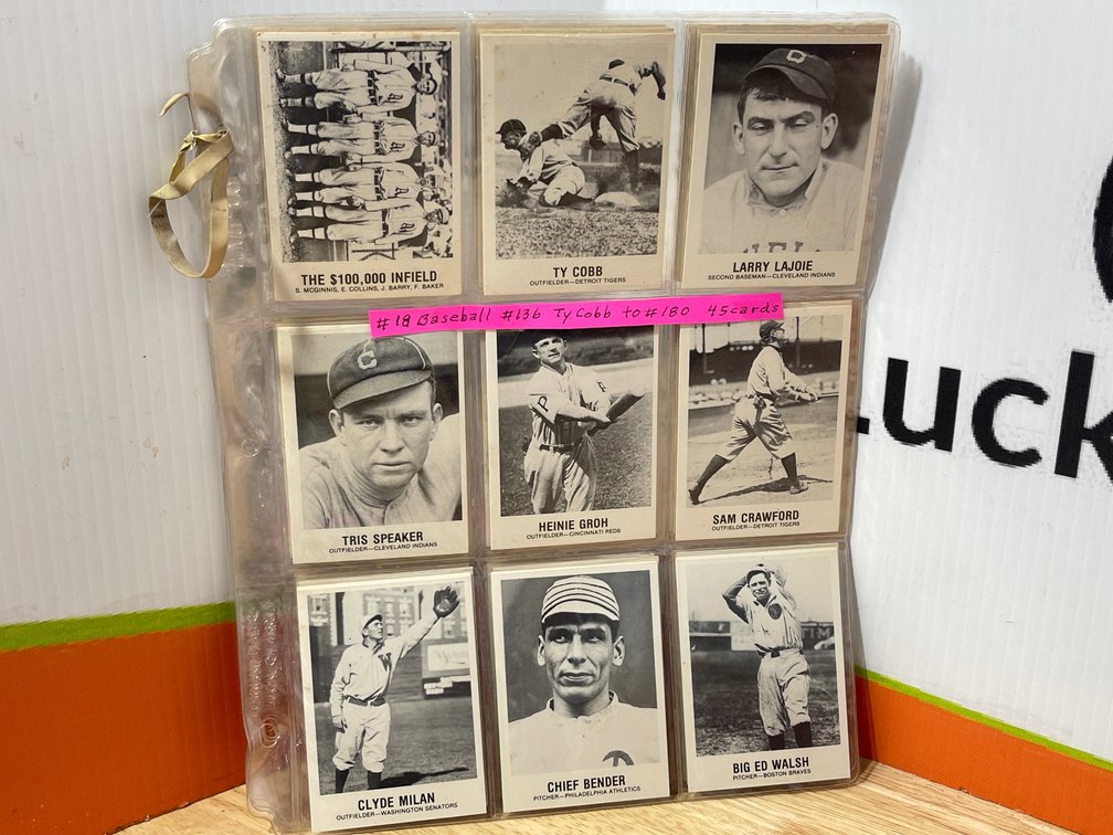 Ty Cobb and More Baseball Cards