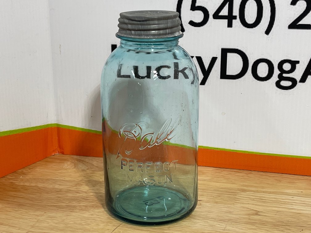 #13 Half Gallon Mason Jar w/ Zinc Lid