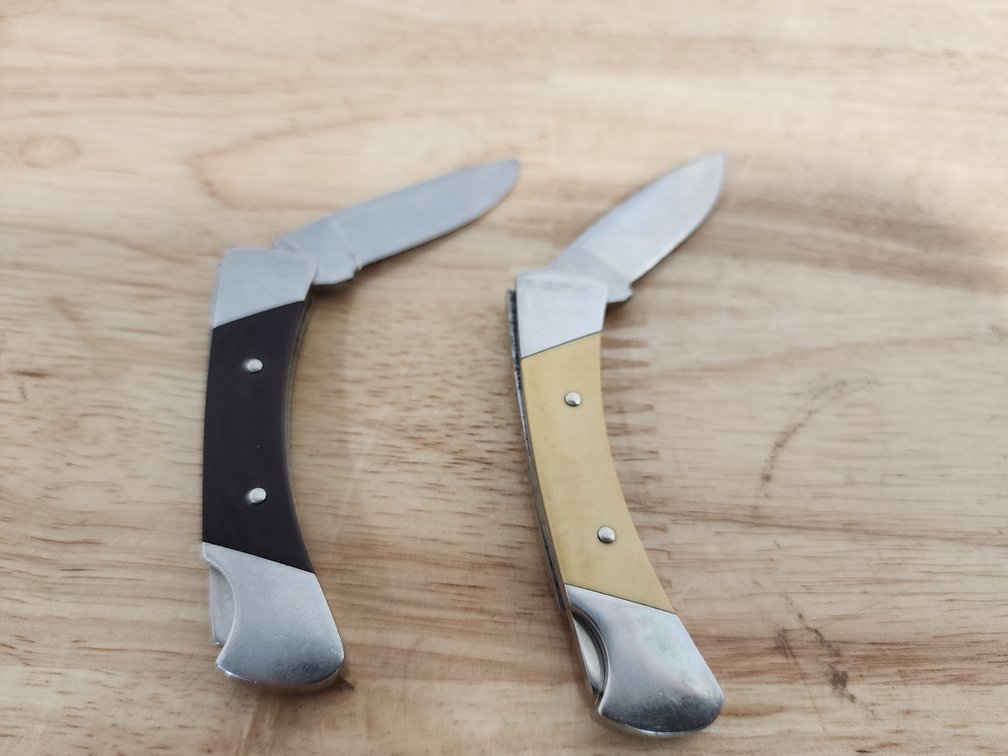 Pair  (2) - Buck Knives   - USA  - Models 505 & 506 