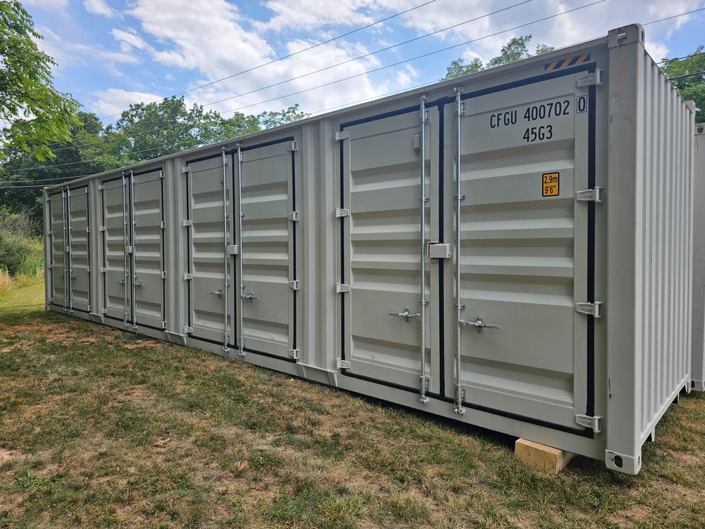 40' Shipping Container w/ 8 Side Doors
