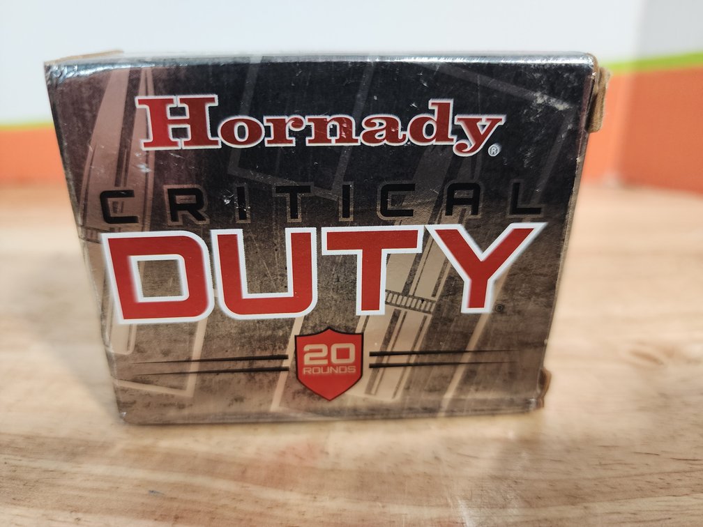 40 S&W Ammo  - Hornady  Critical Duty 