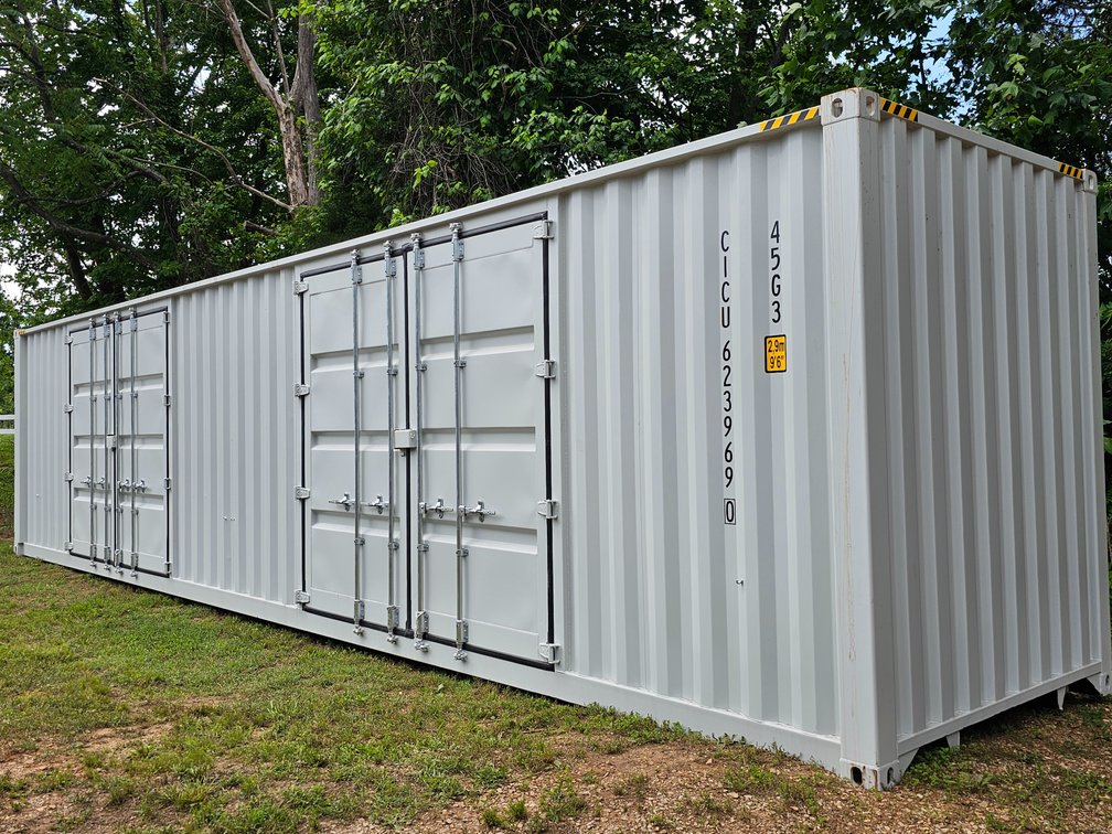 40' Shipping Container w/ 4 Side Doors