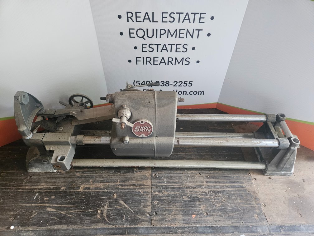 Shop Smith Lathe - Measures 20" Tall × 65"" Wide × 21" Deep