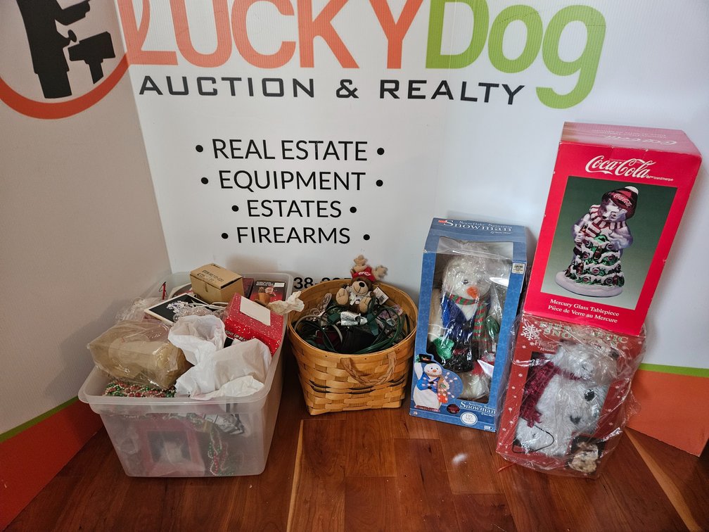 Christmas Decor - Coca-Cola Christmas Bear - Snowman and More 