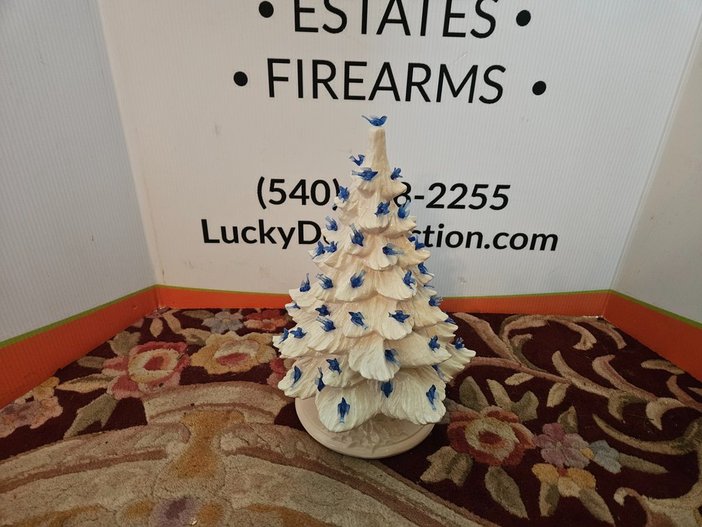 Ceramic Christmas Tree - Measures 17" Tall