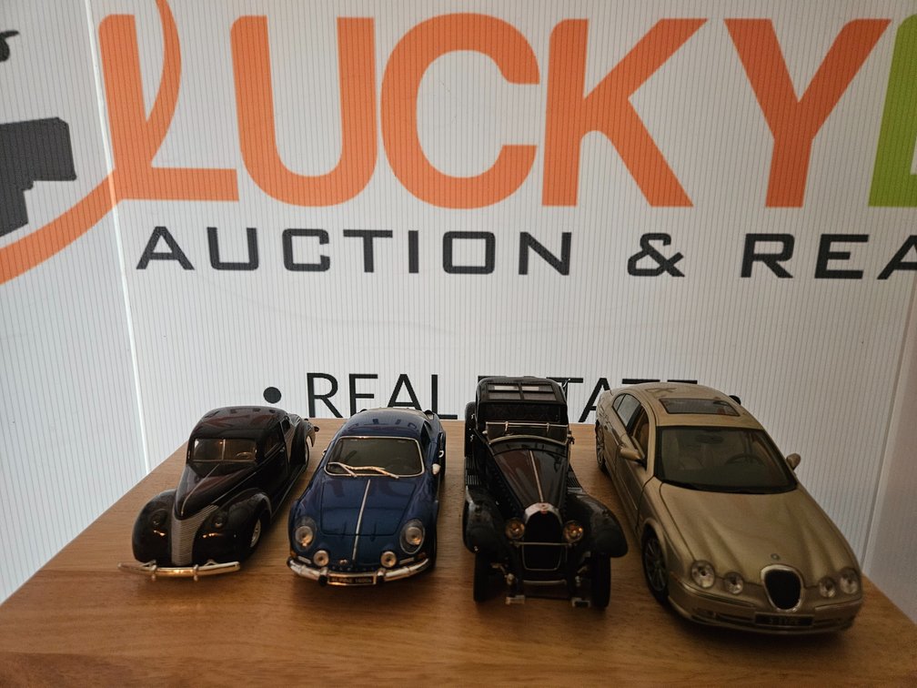Metal Die-Cast Cars (4 Included)