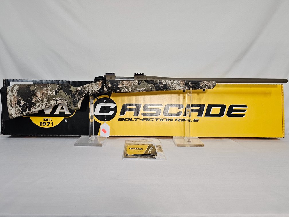 243 Winchester Bolt Action Rifle  - CVA "Cascade"  - SN 61-06-044381-23