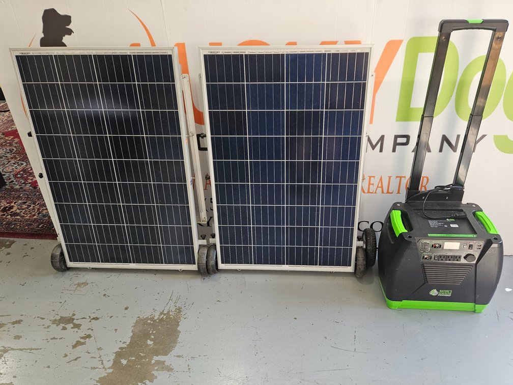Nature's Generator Elite W/Solar Panels 3600 Watts Max