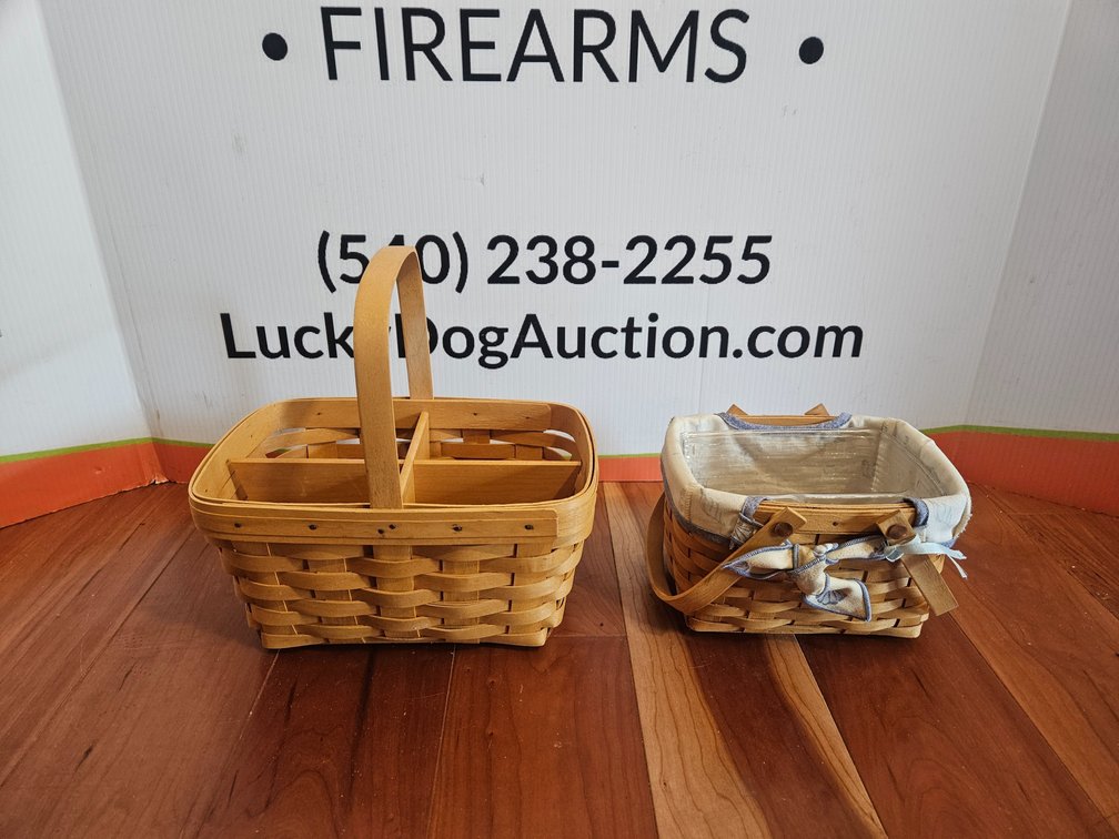 Longaberger Baskets (2 Included)