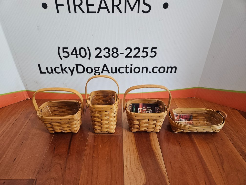 Longaberger Baskets (4 Included)
