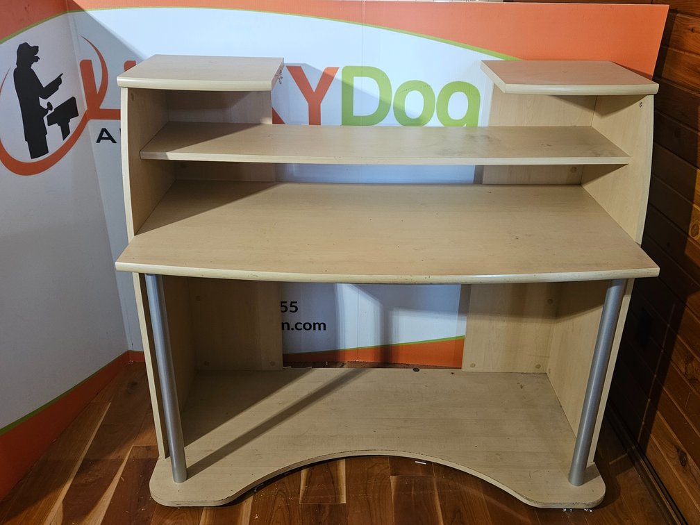 Computer Desk - Measures 42" Tall × 48.5" Wide × 23.5" Deep