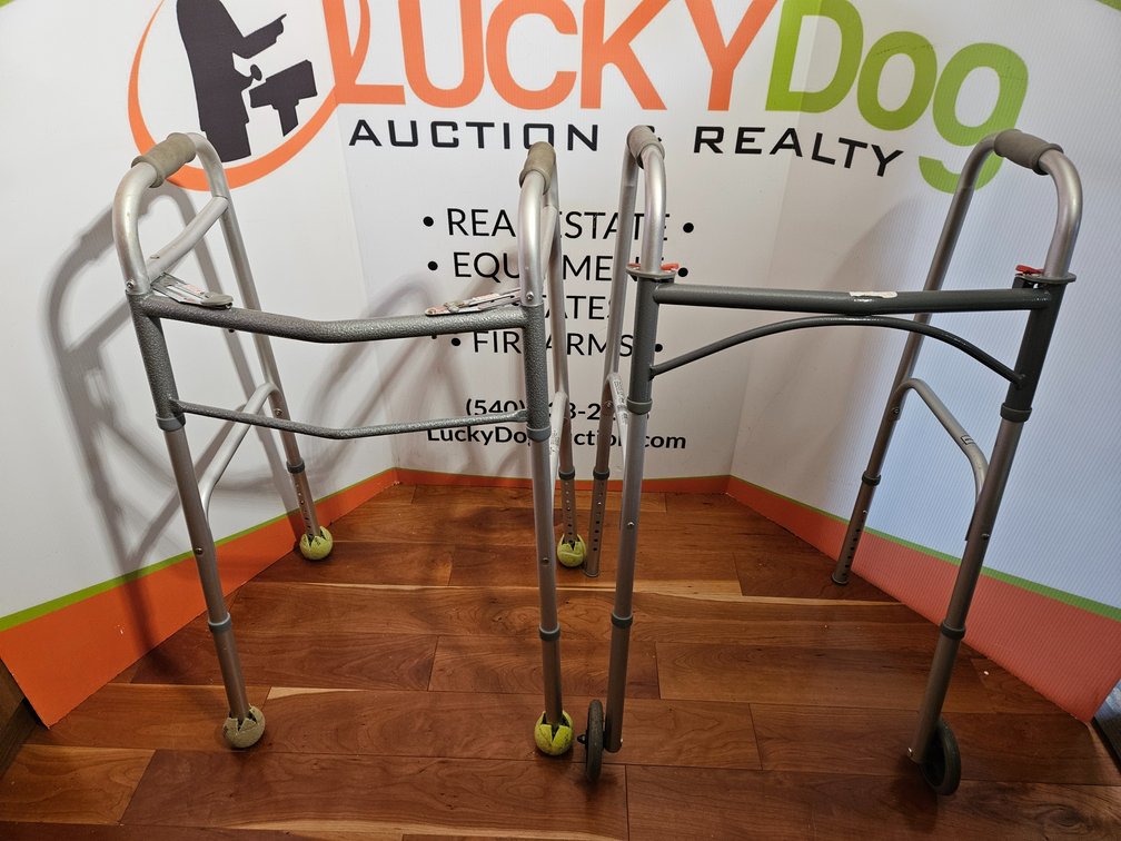 Folding Walkers Drive and Medline (2 Included)