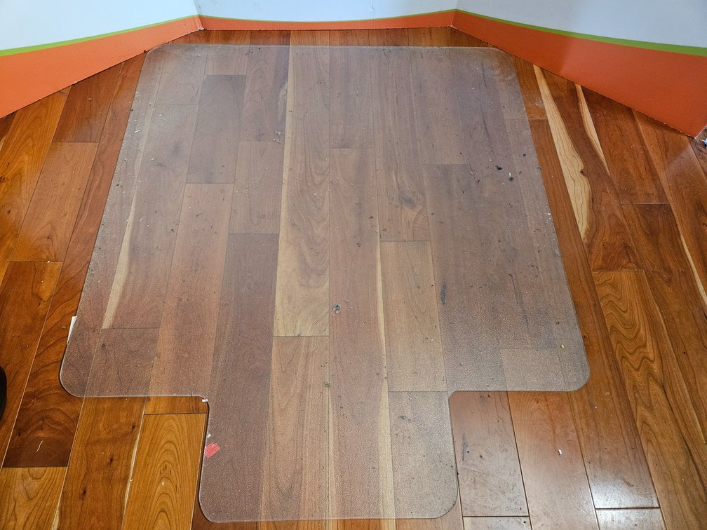 Office Chair Mat - Measures 45" Wide × 52" Deep