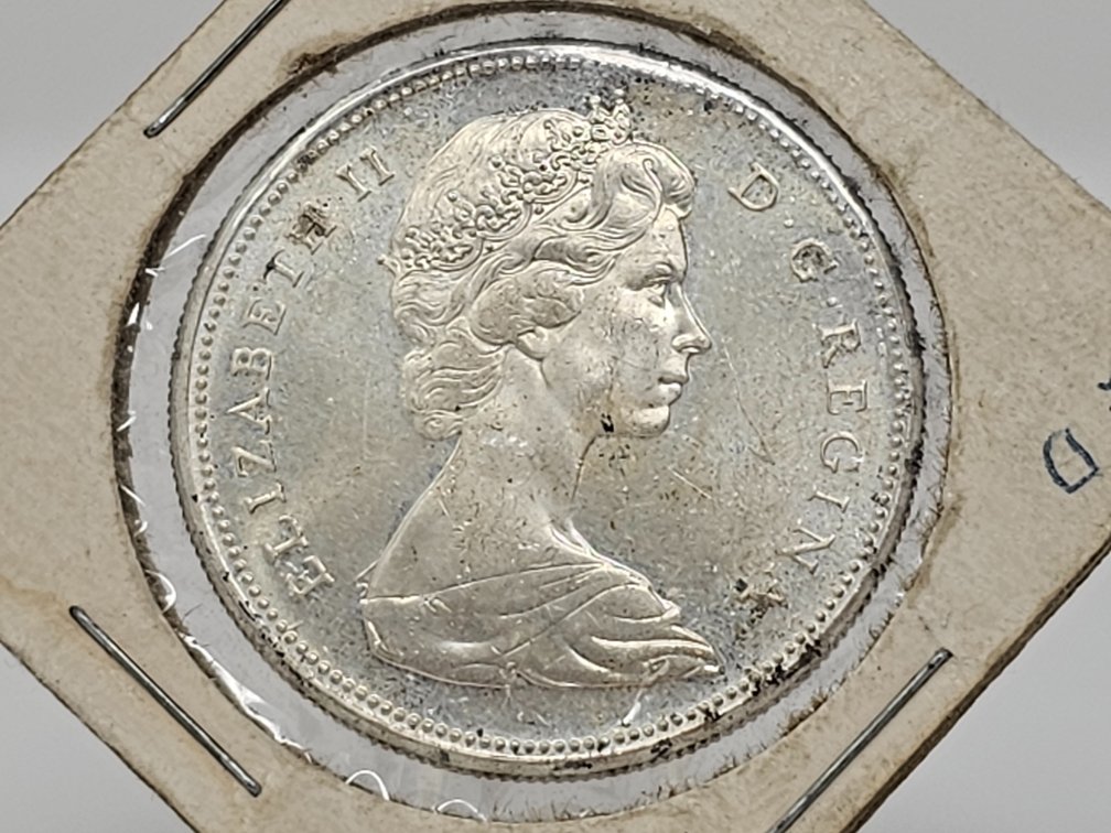 1967 Elizabeth II Canadian Silver Dollar