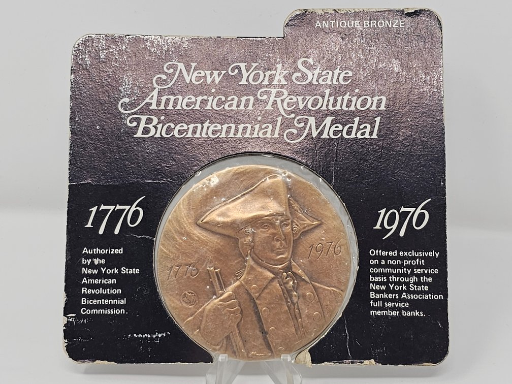 New York State American Revolution Bicentennial Medal 1776-1976