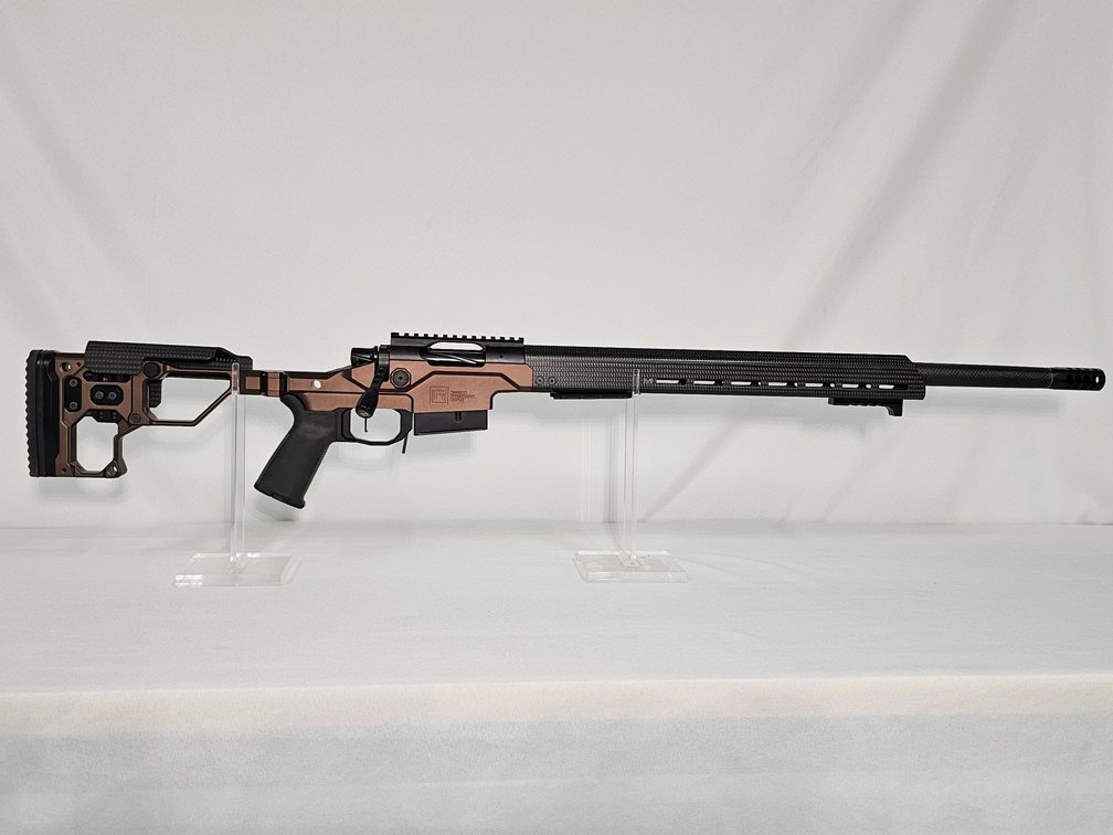 Christensen Arms Modern Precision Rifle 6.5 PRC - Desert Brown Cerakote FFT Carbon Fiber - Serial Number 4M00582 