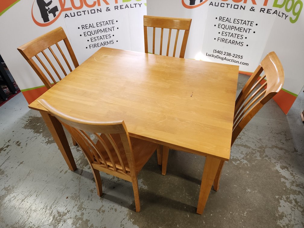 Kitchen Table Measures 30" Tall x 48" Wide x 36" Deep