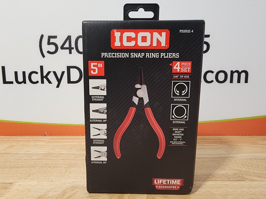 Icon Precision Snap Ring Pliers Set