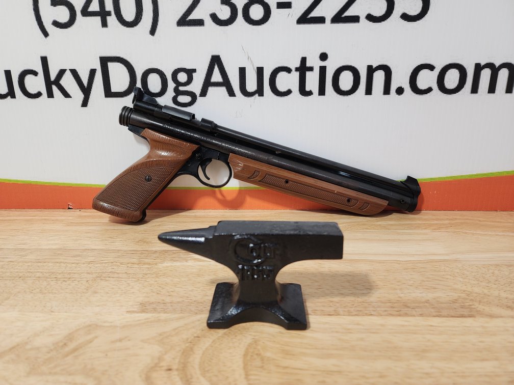 American Classic Model 1377 .177 Pellet Pistol - Colt 1855 Mini Anvil Measures 2.5" Tall
