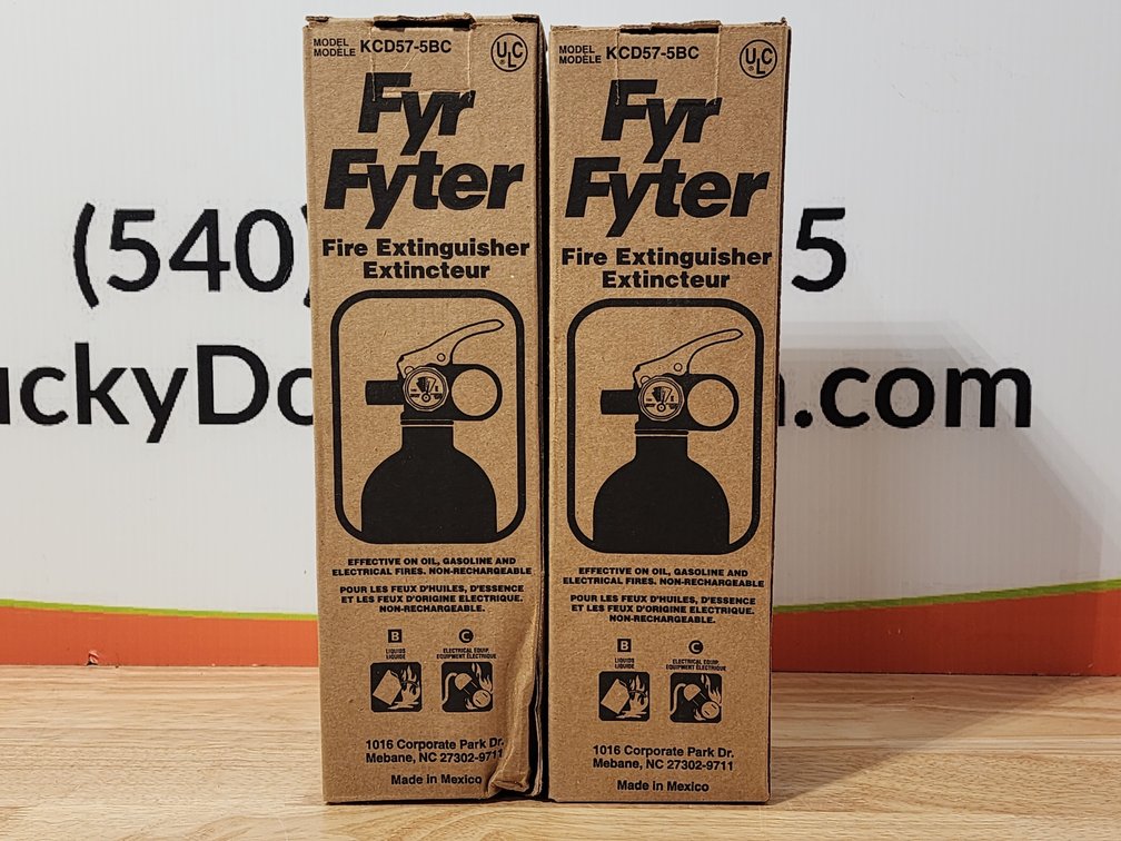 Fyr Fyter Class B and C Fire Extinguishers (2) Included 