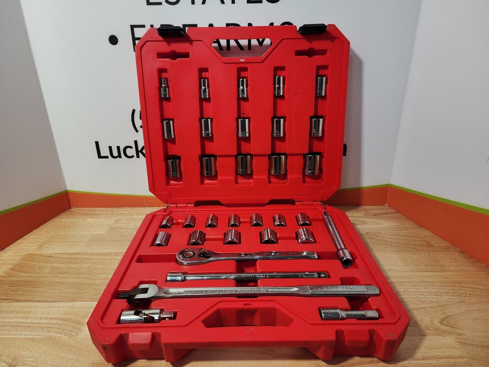 Craftsman 33 Piece 1/2" Drive Socket Set