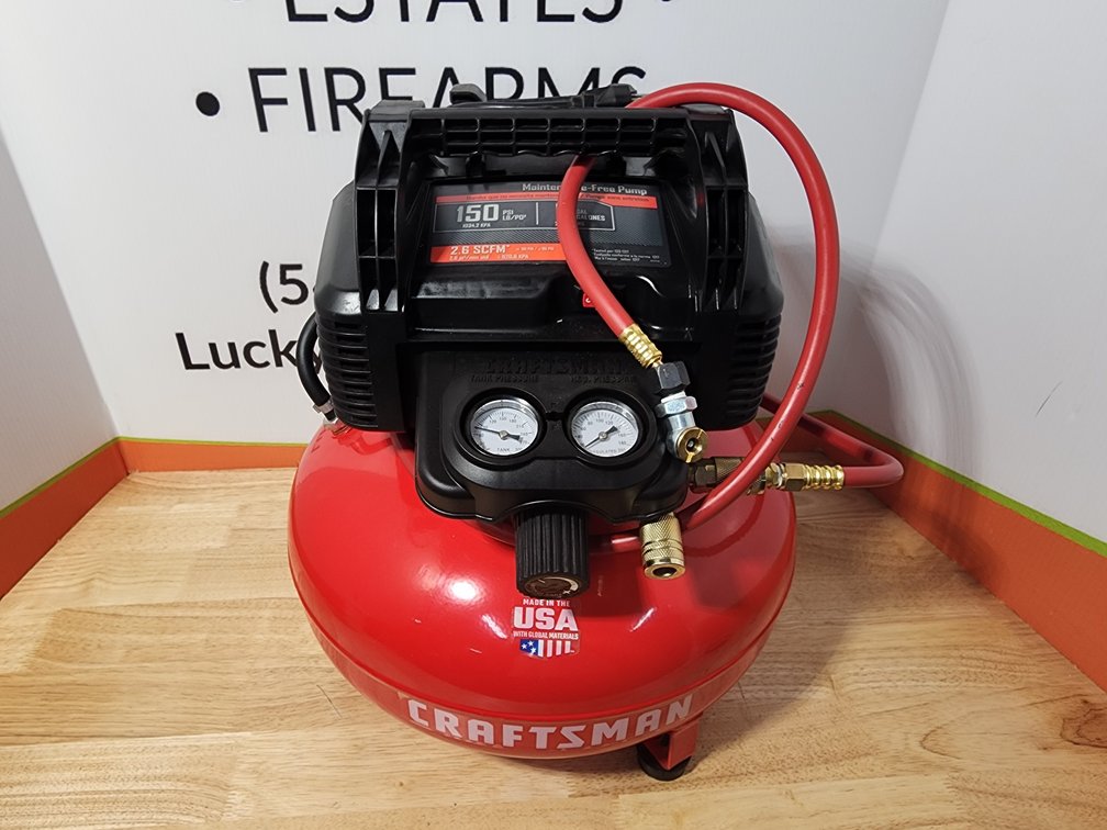 Craftsman 6 Gallon 150 PSI Air Compressor w/ Hose 
