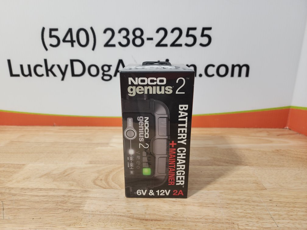 Noco Genius 2 Battery Charger and Maintainer (Sealed)