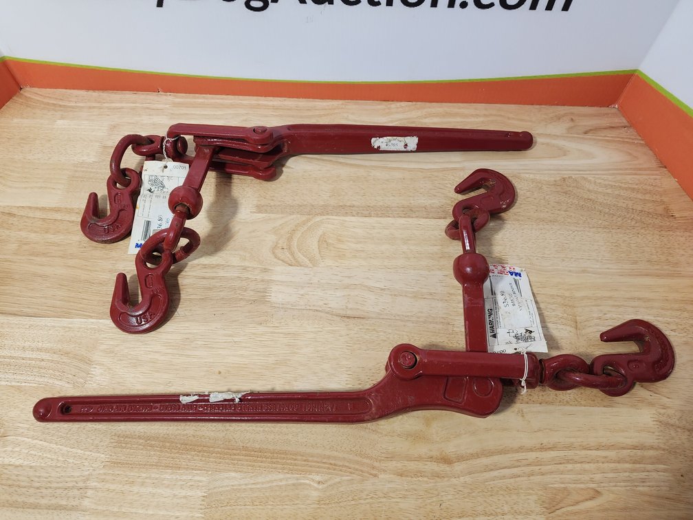 5/16-3/8 Lever Style Chain Binders (2) Included 