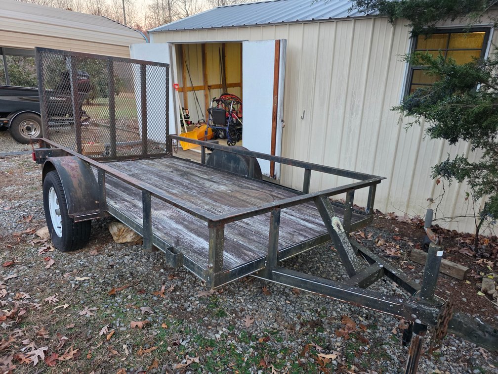 Clear Title - 2000 Readi Built Utility Trailer - 5' x 10'