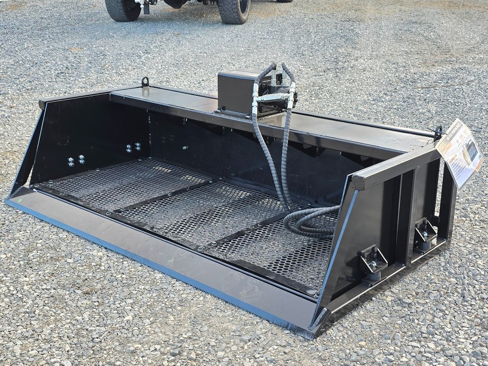 Unused Skid Steer Screening Bucket - 59" Working Width - Skid Steer Quick Attach